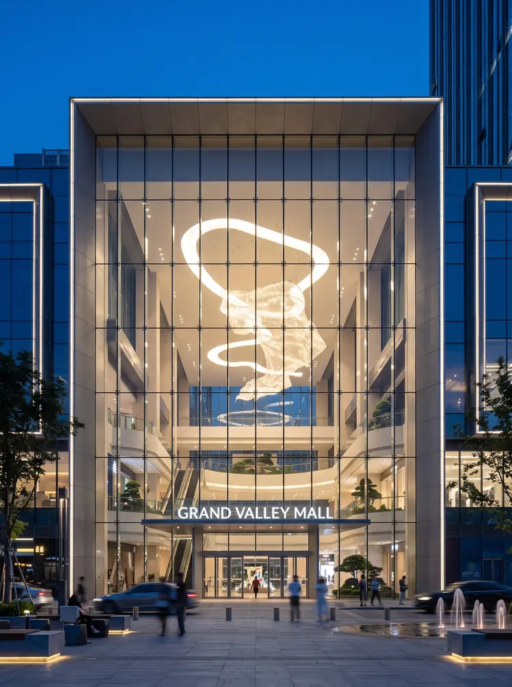 Mall lighting project