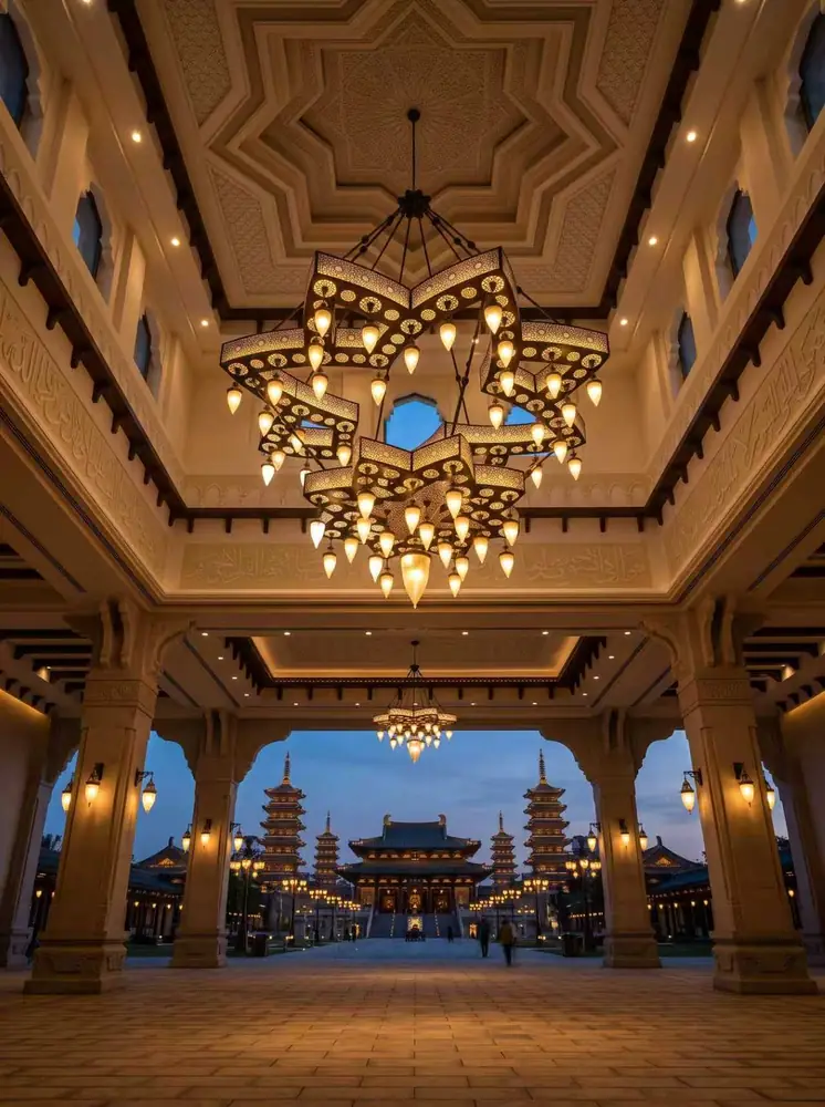 Mosque lighting project