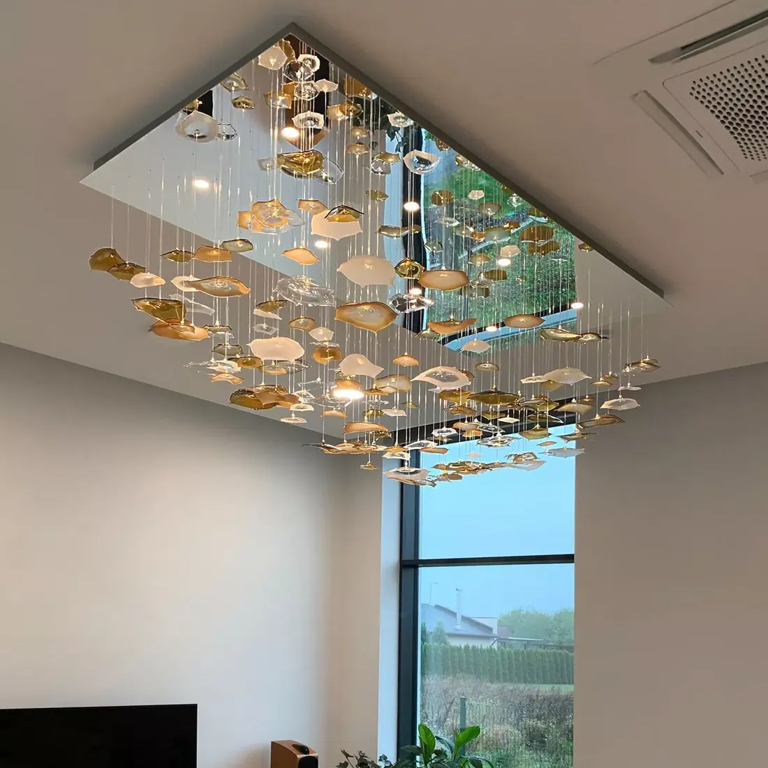 Cambodia Leaf Chandelier